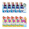 Disney girls Frozen elsaAnna 3D earrings and nail stickers