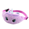 Plush Unicorn Waist Bag Plush Toy Kids Fanny Pack Cartoon Plush Women Belt Bag Fashion Travel Phone Pouch Chest Bag