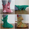 New Knit Crocodile Socks Winter Warm Men Women Cute Cartoon Indoor Floor Wear Christmas Funny Socks Gifting Socks