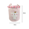 Laundry Basket Organizer Pink Toys Organizer Case For Girls Room Dirty Clothes Container Home Storage Sundries Folding Bag