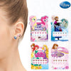 Disney girls Frozen elsaAnna 3D earrings and nail stickers