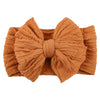 Solid Color Bow Baby Headband