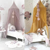 Baby Bed Canopy Curtains Kids Bed Tent Princess Girls Play Tent House Hanging Tent Round Hung Dome Children Room Dossel Baby