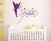 Name WALL DECALVinyl Decals Sticker Magic Little Princess Custom Girl Name Wall Stickers for Baby Room Girls Room