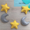 Nordic Felt Fabric String Star Garland Party Banner Tent Bed Mat Baby Shower Bunting Ornament Kids Room Hanging Wall Decor