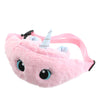 Plush Unicorn Waist Bag Plush Toy Kids Fanny Pack Cartoon Plush Women Belt Bag Fashion Travel Phone Pouch Chest Bag