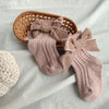 Autumn Baby Infant Socks Thick Knitted Girls Ankle Socks Big Bows Warm Cotton Children Socks Toddlers Boot Socks 0-5Years