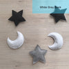 Nordic Felt Fabric String Star Garland Party Banner Tent Bed Mat Baby Shower Bunting Ornament Kids Room Hanging Wall Decor