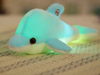 Cute Creative Luminous Plush 32cm Toy Dolphin Doll Glowing LED Light Animal Toys Colorful Doll Pillow Children's Lovely Gift