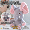 Newest Hide-and-seek Elephant Plush Toy Baby Hide-and-seek Game Toy Singing Interactive Musical Toys Gifts