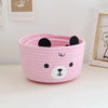 Cute Storage Baskets Rattan Woven Bedroom Household Decor Organizer Case Key Snacks Desktop Sundries Deposit Tidy Box Items