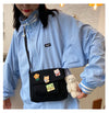 Cute Small Canvas Bag with Pendants