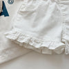 New Summer Kids Girls Ruffle Shorts