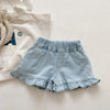 New Summer Kids Girls Ruffle Shorts