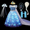 Disney Light- up Elsa Snow Queen Role Playing Dress