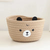 Cute Storage Baskets Rattan Woven Bedroom Household Decor Organizer Case Key Snacks Desktop Sundries Deposit Tidy Box Items