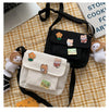 Cute Small Canvas Bag with Pendants