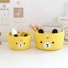 Cute Storage Baskets Rattan Woven Bedroom Household Decor Organizer Case Key Snacks Desktop Sundries Deposit Tidy Box Items