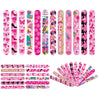 Barbie Black Pink Princess Slap Bracelets