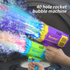 One Pack Of Children's 40 Holes Rocket Launcher