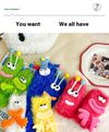 Cozy Fashion Fluffy Room Floor Slipper Fuzzy 3D Cartoon Funny Mink Socks