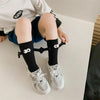 New Children's Hand-holding Socks Cotton Magnetic Pull Hand Cute Socks Girls Mid-calf Socks Cotton Cute Baby Socks