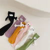 New Children's Hand-holding Socks Cotton Magnetic Pull Hand Cute Socks Girls Mid-calf Socks Cotton Cute Baby Socks