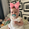 Solid Color Bow Baby Headband