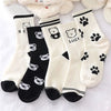 5 Pairs of Cute Funny Cartoon Personality Tube Socks