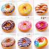 Cute Simulation Chocolate Donut Pillow Cushion for Chair Room decor Bedroom Pillow Decor Donut Plush Pillow