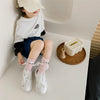 New Children's Hand-holding Socks Cotton Magnetic Pull Hand Cute Socks Girls Mid-calf Socks Cotton Cute Baby Socks