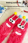 Cozy Fashion Fluffy Room Floor Slipper Fuzzy 3D Cartoon Funny Mink Socks