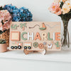 Montessori Personalized Wooden Puzzle Baby Custom First Name Puzzle Customization Letter Board Gift Child Jigsaw Educational Toy