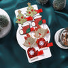 8pcs Christmas Hair Clip Set Girls