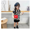 New Fashion Cute Mini Children's Crossbody Bags Waterproof PU Shoulder Bag Baby Backpack Crossbody Bag Coin Purse Handbags