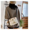 Cute Small Canvas Bag with Pendants