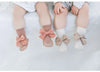 Autumn Winter Baby Girls Socks Newborn Baby Bowknot Socks Infant Baby Socks Anti Slip Soft Cotton Floor Sock Shoes