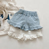 New Summer Kids Girls Ruffle Shorts