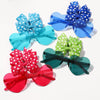 3Pcs/set Kids Cute Solid Dot Hairpin Colorful Heart Sun Glasses Set Girls Boutique Bowknot Hair Clips Children Hair Accessories