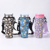 Adjustable Shoulder Strap Water Bottle Pouch Durable Multipurpose Insulated Mug Holder Portable Women for for 40Oz Handle Cup