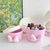 Cute Cartoon Storage Baskets Woven Cotton Rope Desktop Jewelry Cosmetics Snacks Sundries Key Kid Toys Organizer Bins