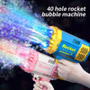 One Pack Of Children's 40 Holes Rocket Launcher