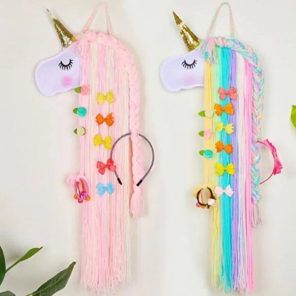 Unicorn Hair Clip Storage Organizer