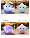 Stuffed Soft Star LED Light Pillow Glowing Soft Plush Kid Toy Birthday Gift Home Decor