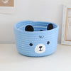 Cute Storage Baskets Rattan Woven Bedroom Household Decor Organizer Case Key Snacks Desktop Sundries Deposit Tidy Box Items