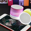 Bluetooth Mini Speaker Wireless Speaker Colorful LED TF Card USB Subwoofer Portable MP3 Music Sound Column For PC Phone