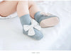 Autumn Winter Baby Girls Socks Newborn Baby Bowknot Socks Infant Baby Socks Anti Slip Soft Cotton Floor Sock Shoes