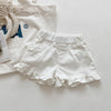 New Summer Kids Girls Ruffle Shorts