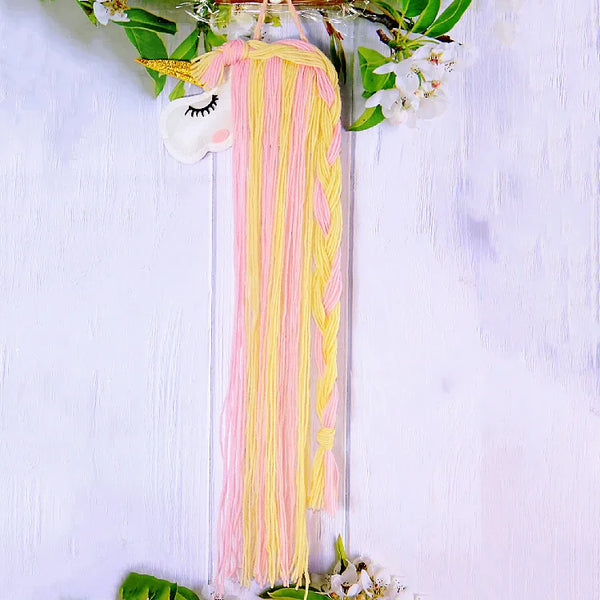 Unicorn Hair Clip Storage Organizer