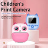 Children Digital Camera Instant Print for Kids Thermal Print Camera Instant Photo Printing Camera Video Toys+32G Memory Card